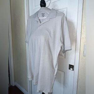 MERONA Men’s Size Large acid wash baby blue polo